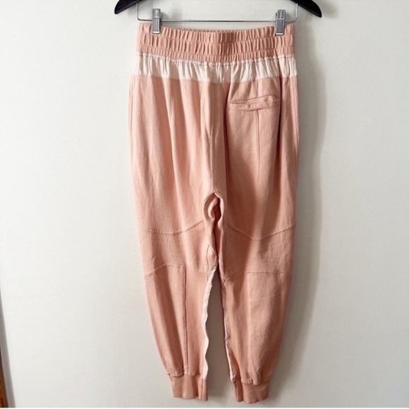 YOUNG FABULOUS & BROKE Odin Peach Color Joggers High Rise Striped Size Small NEW - Picture 9 of 9